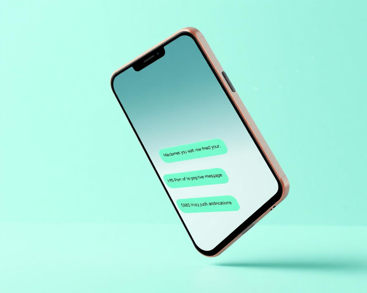 SMS app preview